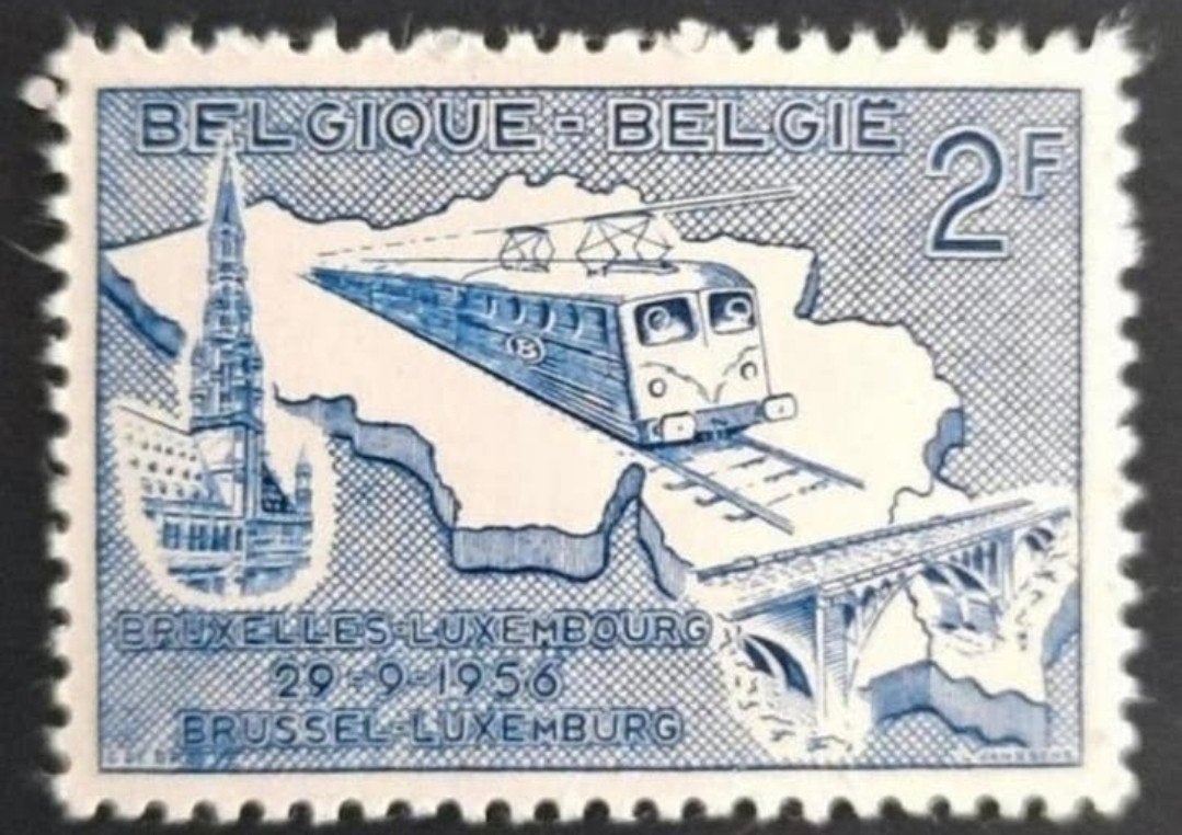 Belgique : COB 996 ** Chemin de fer 1956., Sans timbre, Neuf, Enlèvement ou Envoi, Non oblitéré