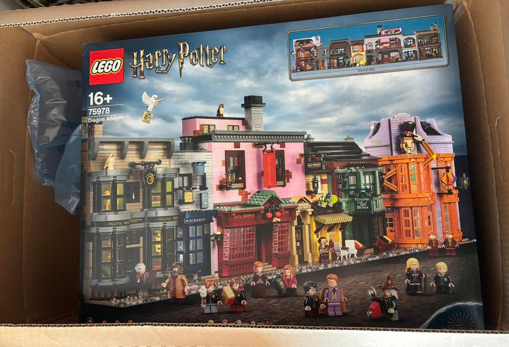 Lego 75978 Diagon Alley NIEUW, Ophalen, Nieuw, Complete set, Lego