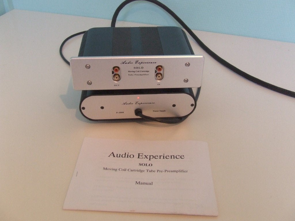 Pré phono à lampes Audio Experience Solo MC, Enlèvement ou Envoi, Amplificateur