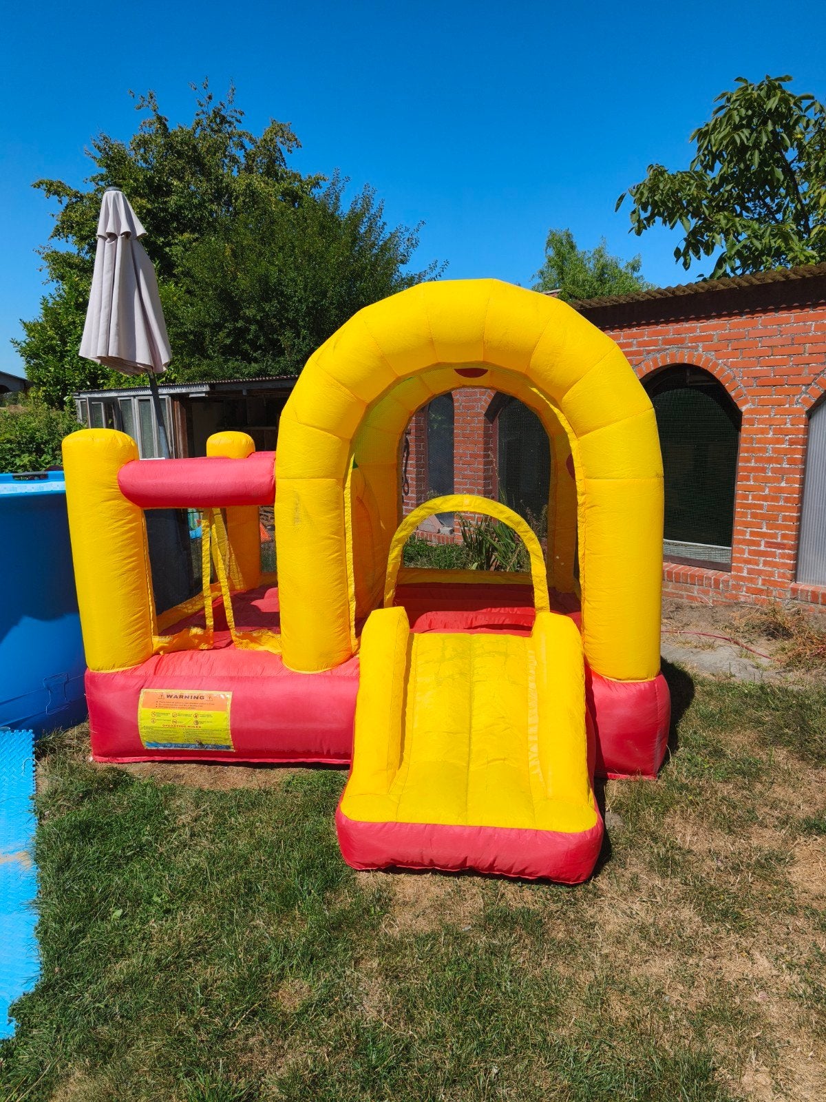 Springkasteel, Kinderen en Baby's, Ophalen