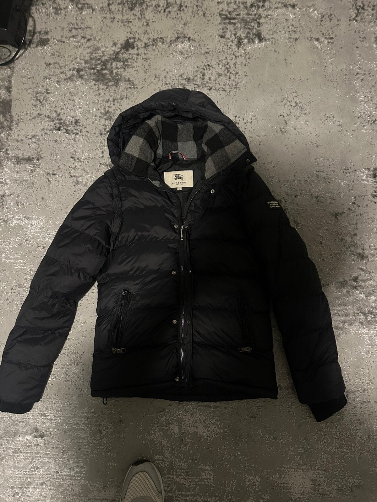 Burberry winterjas/Bodywarmer zwart S, Verzenden, Zo goed als nieuw, Maat 46 (S) of kleiner, Zwart