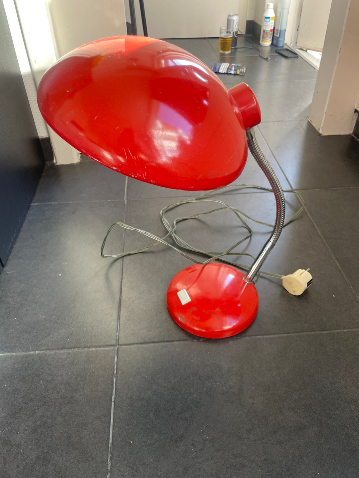 Lampe de table vintage de style Bauhaus, Enlèvement, Comme neuf