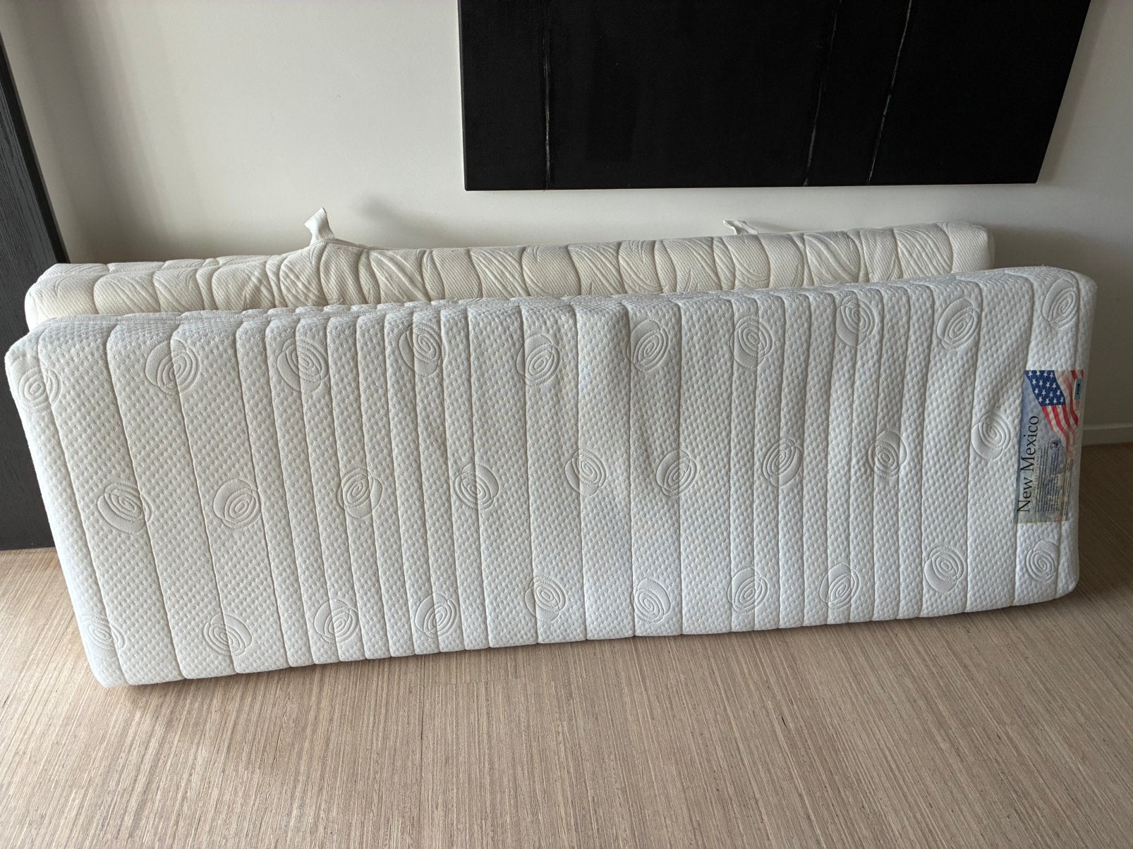 2 matelas de 70 cm de large pour un lit de 1,40, Maison & Meubles, Matelas, Une personne, Enlèvement, Utilisé