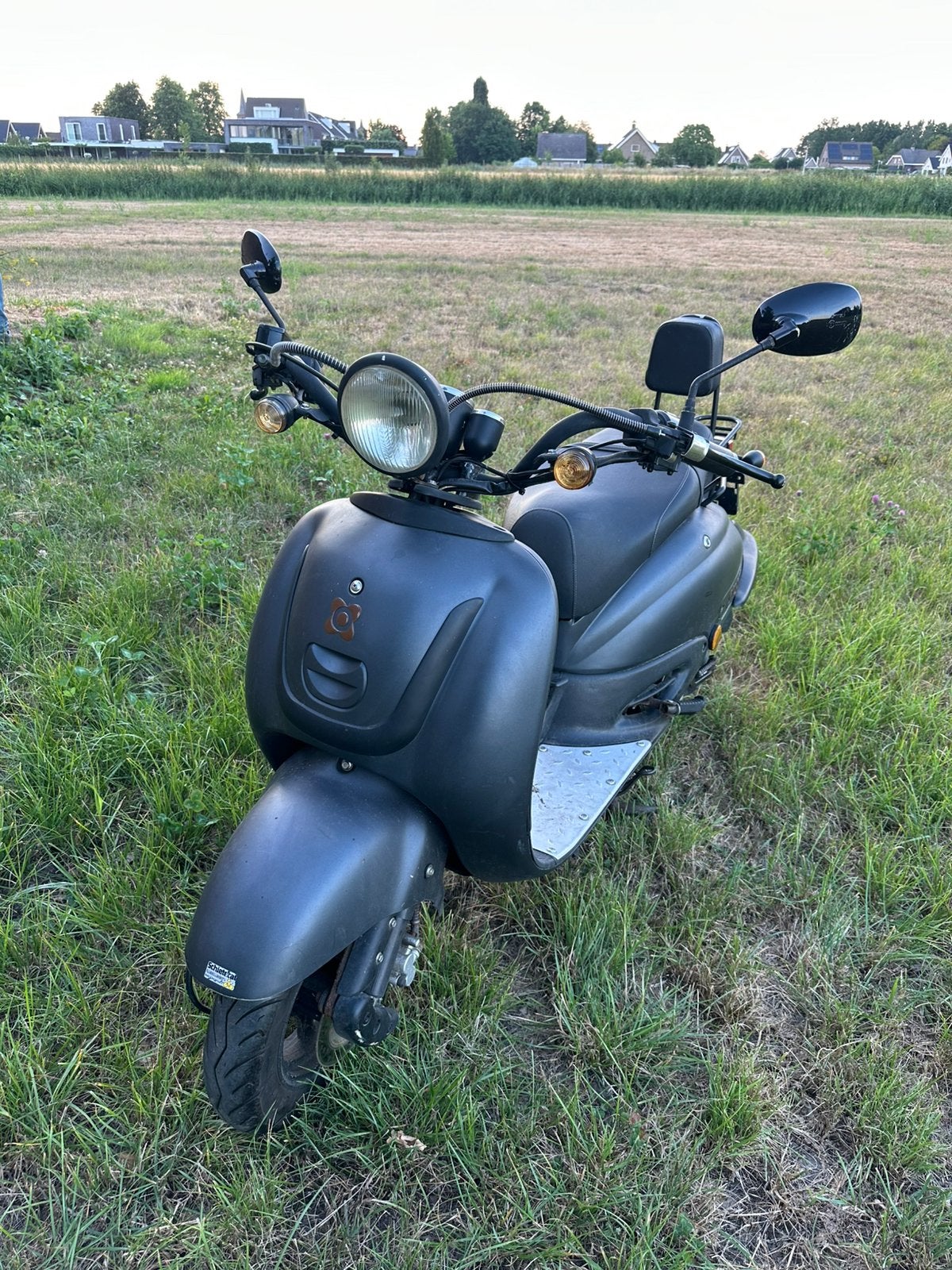 AGM Retro scooter 50cc 4t, Fietsen en Brommers, Scooters | Overige merken, Gebruikt, Benzine, Ophalen