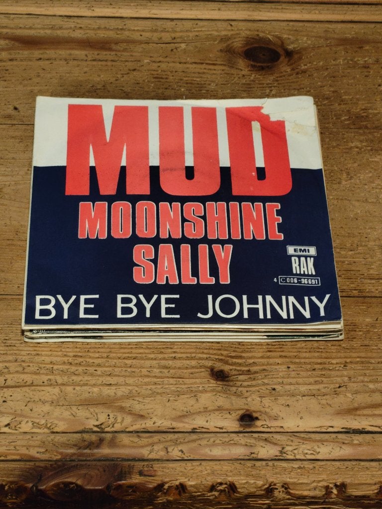 7 Singles van Mud, Gebruikt, 7 inch, Ophalen of Verzenden, Rock en Metal