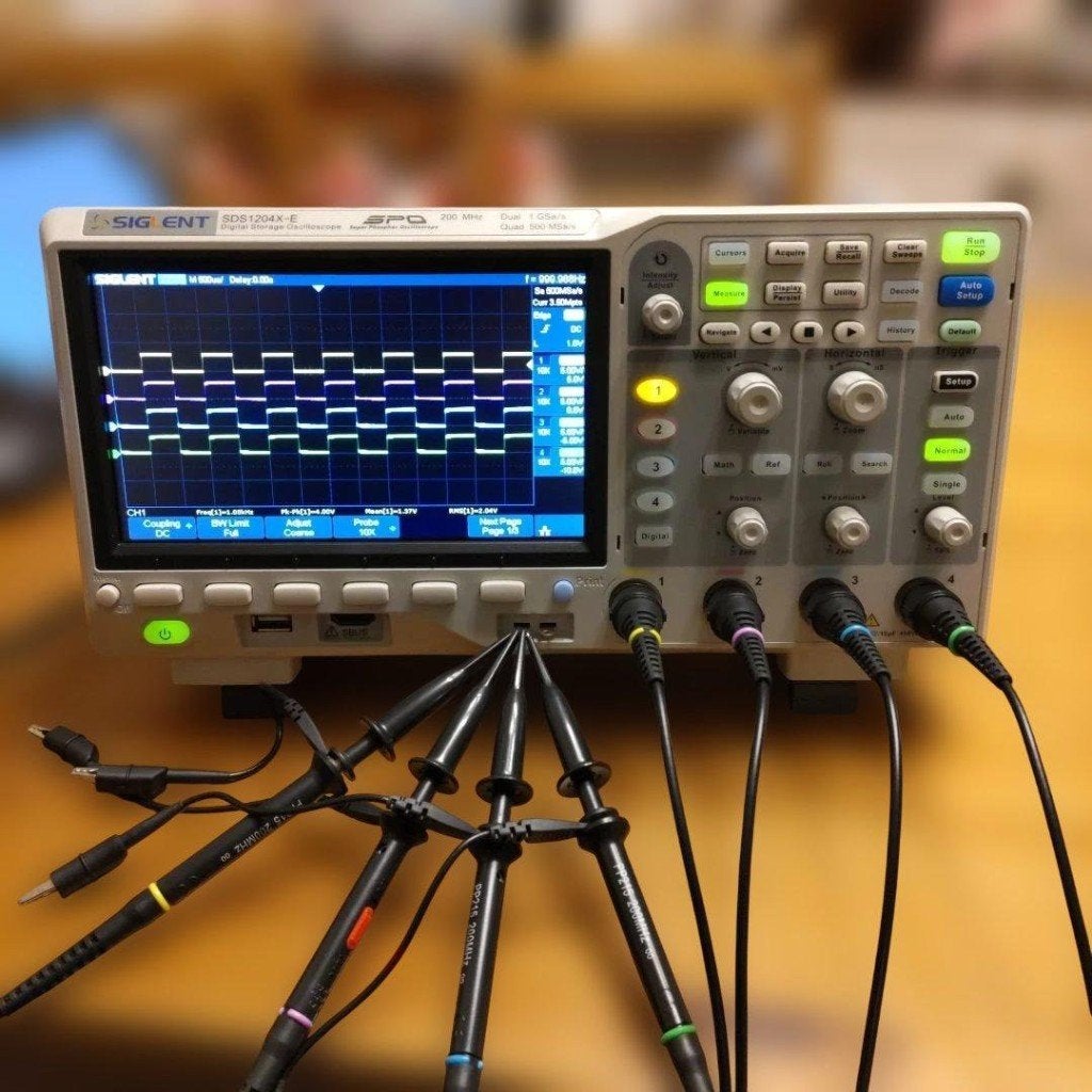 SIGLENT SDS1204X-E, Ophalen, Zo goed als nieuw, Overige meters