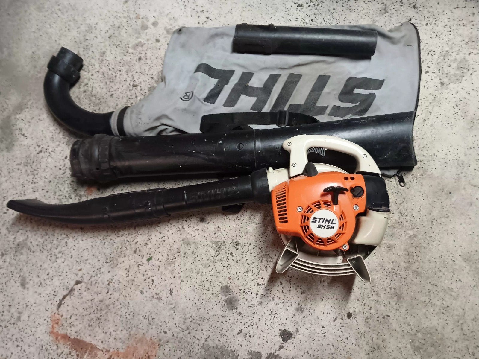 Stihl SH56, Tuin en Terras, Hand-tuingereedschap, Ophalen, Gebruikt, Overige soorten, STIHL