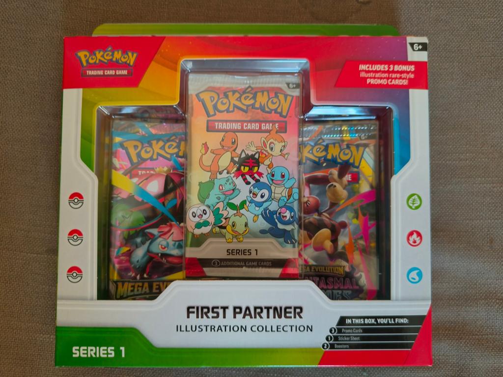 First partner illustration (sealed), Ophalen