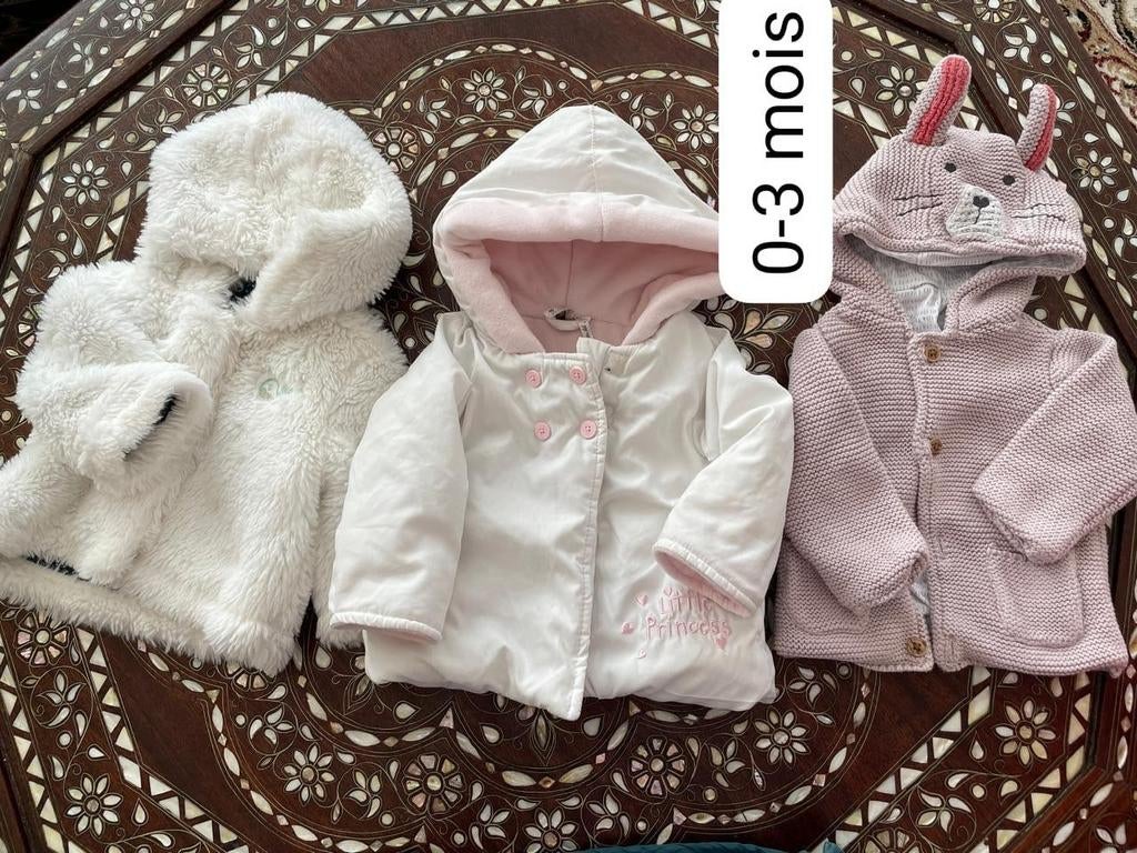 Lots Vêtements bébé fille 0-3-6-12 mois, Kinderen en Baby's, Babymode-accessoires, Zo goed als nieuw, Ophalen