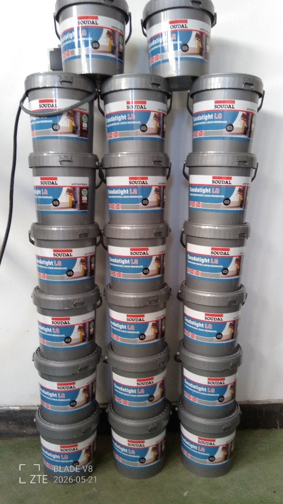 20 potten Soudal Soudatight LQ (4,5 kg) – Ongeopend & Nieuw, Ophalen of Verzenden, Nieuw, Overige typen
