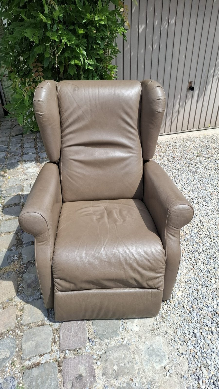 Relax électrique, Maison & Meubles, Fauteuils, Enlèvement, Comme neuf, Cuir
