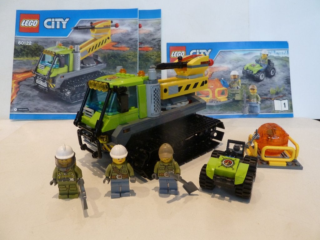 Lego City Volcano Explorers 60122 Volcano Crawler, City, Lego, Ophalen of Verzenden, Zo goed als nieuw