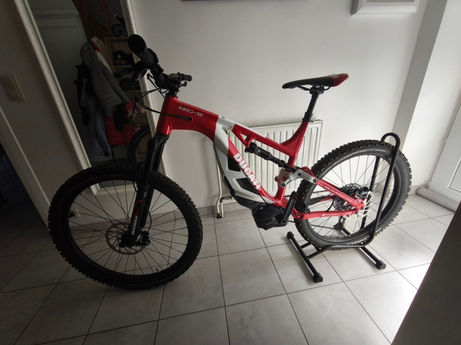 VTTAE DUCATI MIG-S full suspendu, Vélos & Vélomoteurs, Enlèvement