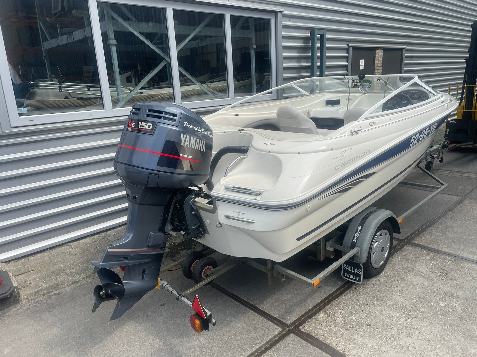 CAMPION 505 I YAMAHA 150 V6 I ABSOLUUT NIEUWSTAAT!, Watersport en Boten, Speedboten, Ophalen, Zo goed als nieuw