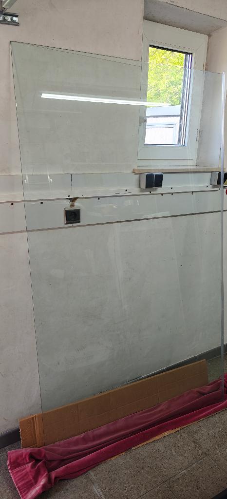 Glazen douchewand H 195 cm - B 115 cm - nieuw, Doe-het-zelf en Bouw, Ophalen, Nieuw, Glas, Douche