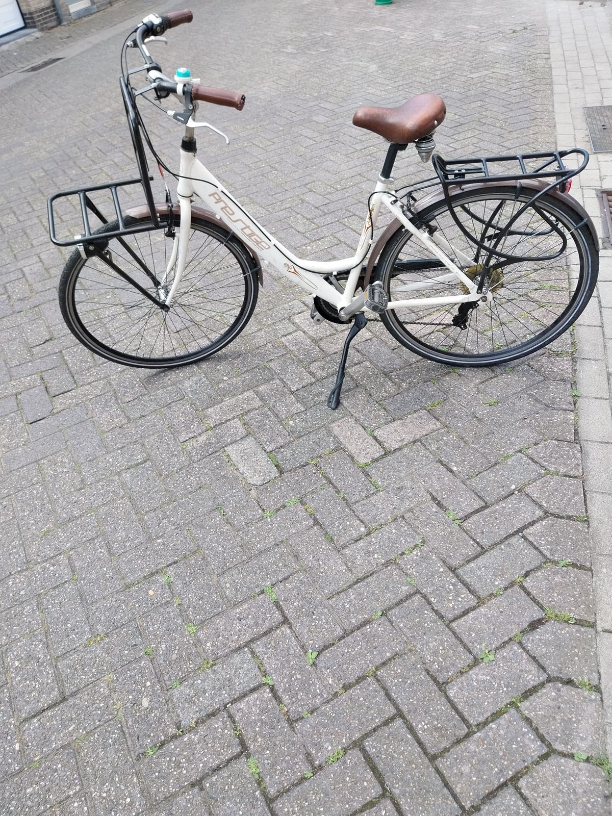 Damesfiets Prestige met versnellingen in goede staat, Ophalen, Zo goed als nieuw, Versnellingen