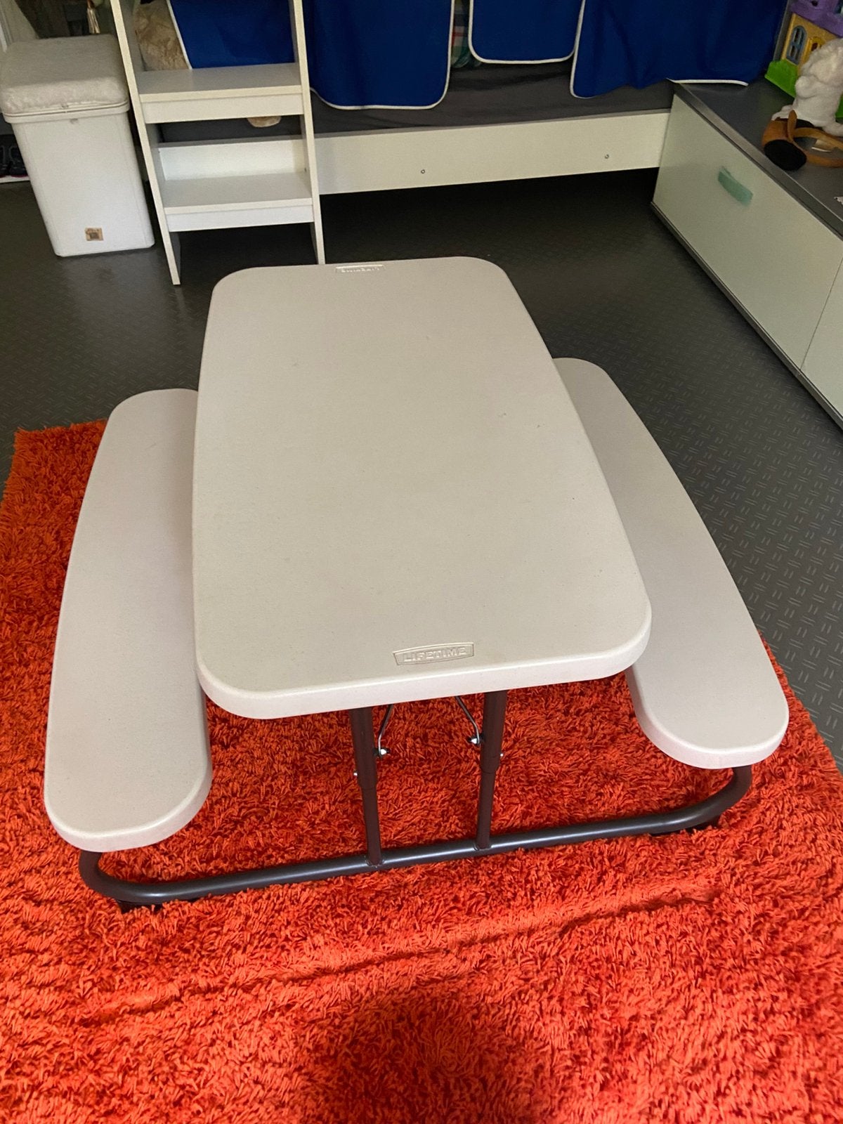 Kinder opplooibare picnic-tafel, Ophalen, Zo goed als nieuw