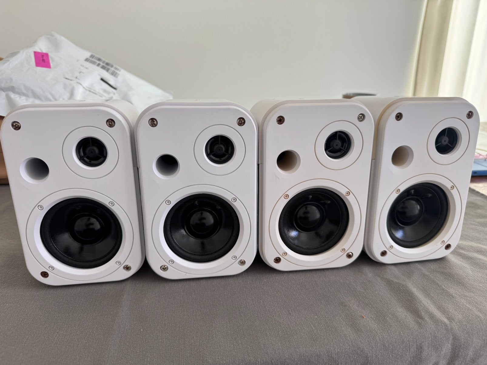 Artsound AS30 - 4 stuks, Ophalen of Verzenden, Zo goed als nieuw, 60 tot 120 watt, Stereo speakers