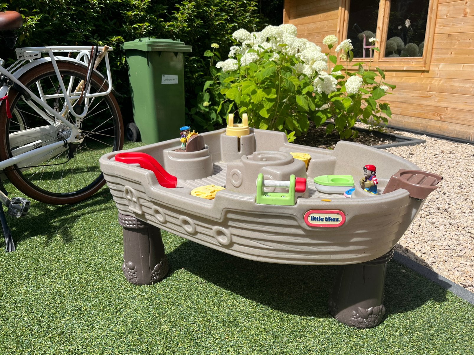 Little tikes watertafel schip, Enlèvement, Utilisé