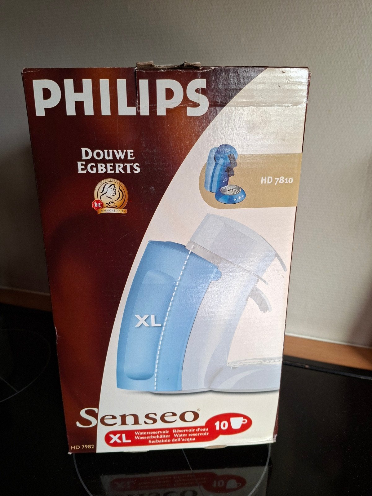 Philips Senseo waterreservoir XL 10 kopjes  HD7810 - NIEUW, Ophalen of Verzenden, Nieuw, Blauw