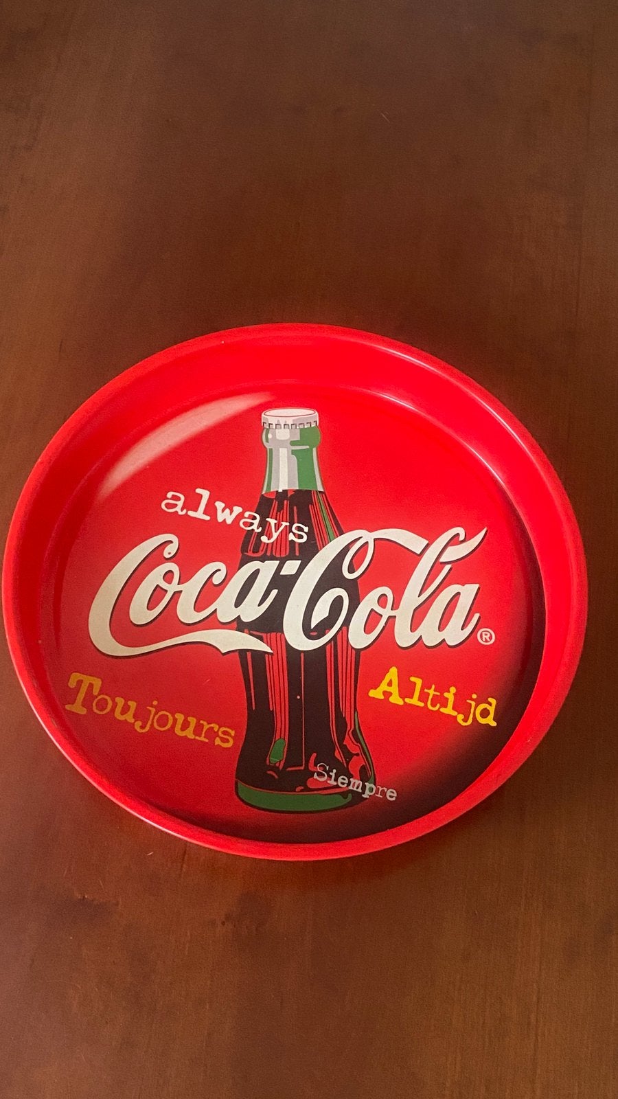 Vintage Coca-Cola dienblad, Huis en Inrichting, Ophalen, Dienblad