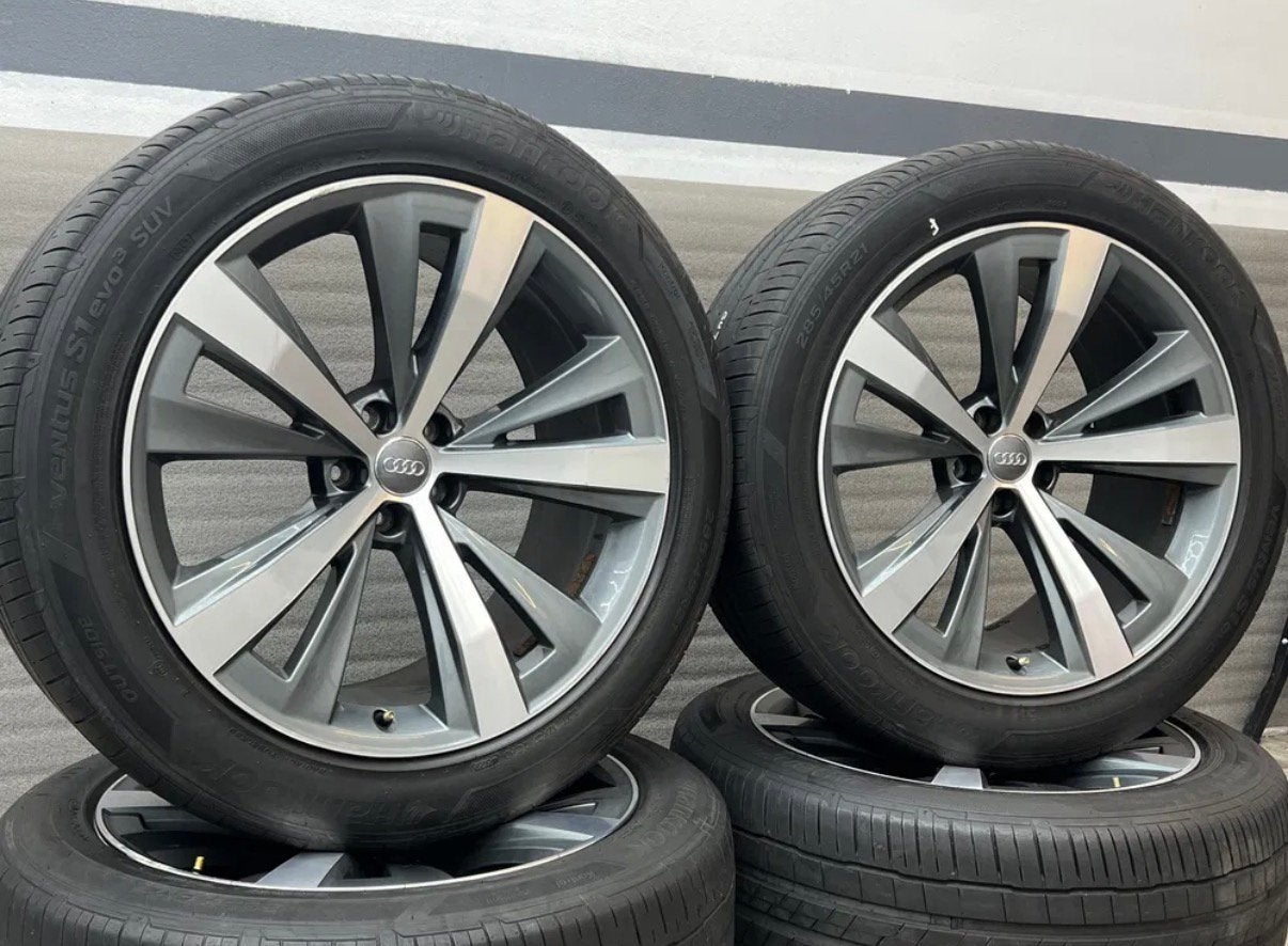 jantes audi q8 original 21, Pneus et Jantes, 285 mm, Pneus été, 21 pouces