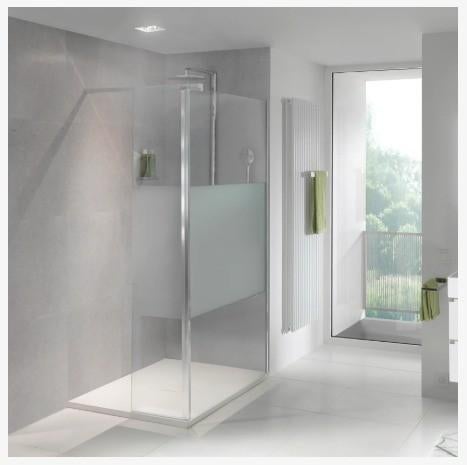 Balmani Move: douche a l'italienne avec paroi mobile, Bricolage & Construction, Vitres, Châssis & Fenêtres, Enlèvement