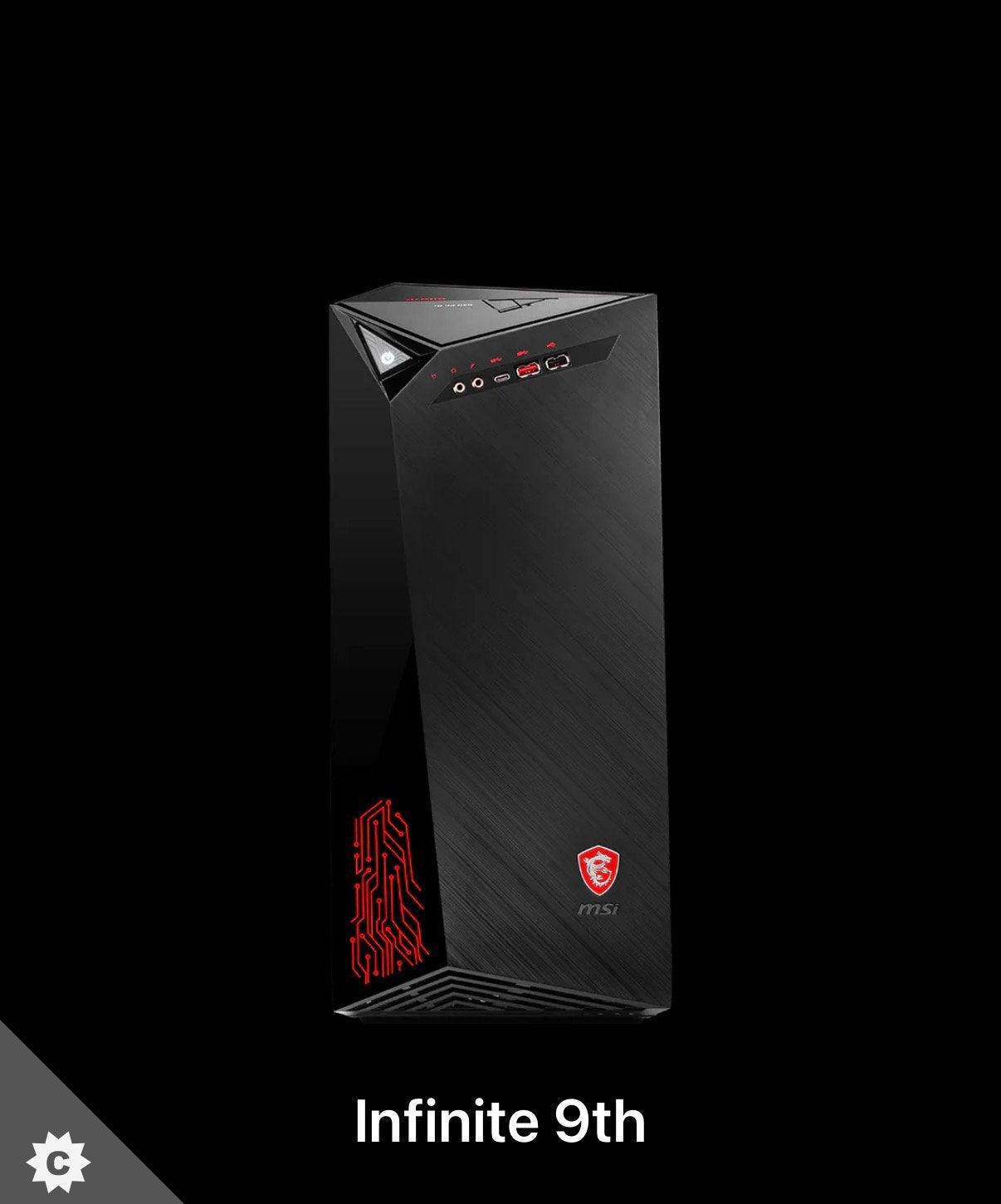 Msi infinite h310 gaming b915 ., Informatique & Logiciels, Utilisé, Gaming, HDD, Avec carte vidéo