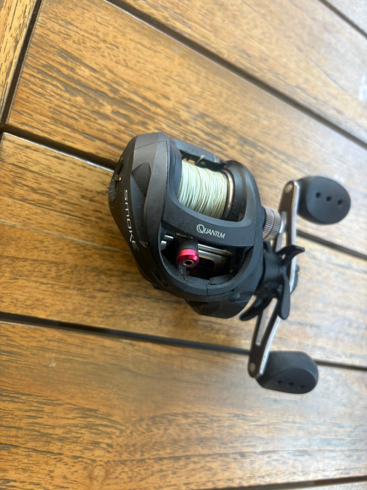 Quantum smoke reel, Ophalen, Zo goed als nieuw