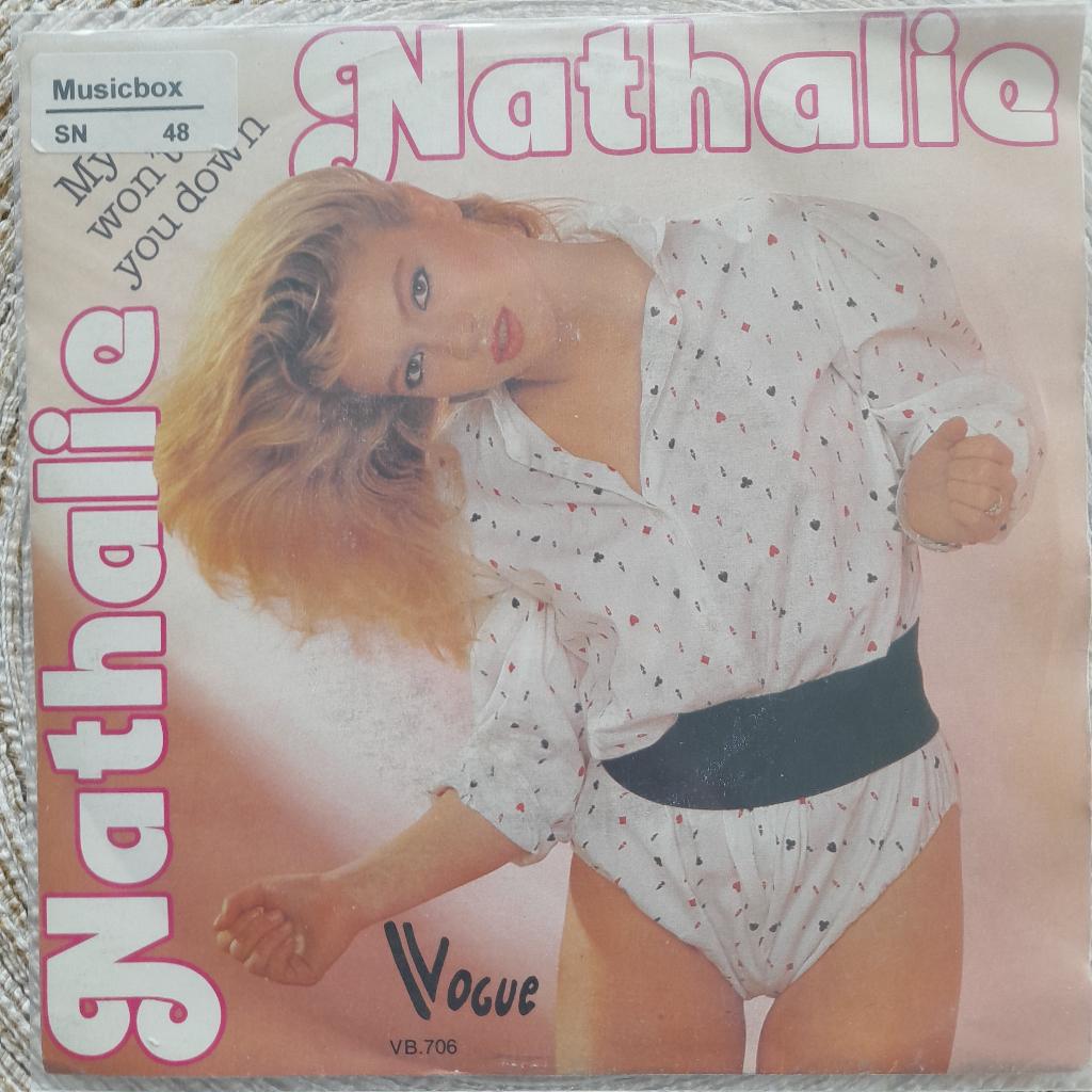 Nathalie-Mon amour ne te décevra pas 7", CD & DVD, Pressage original, Enlèvement ou Envoi, Utilisé, Pop