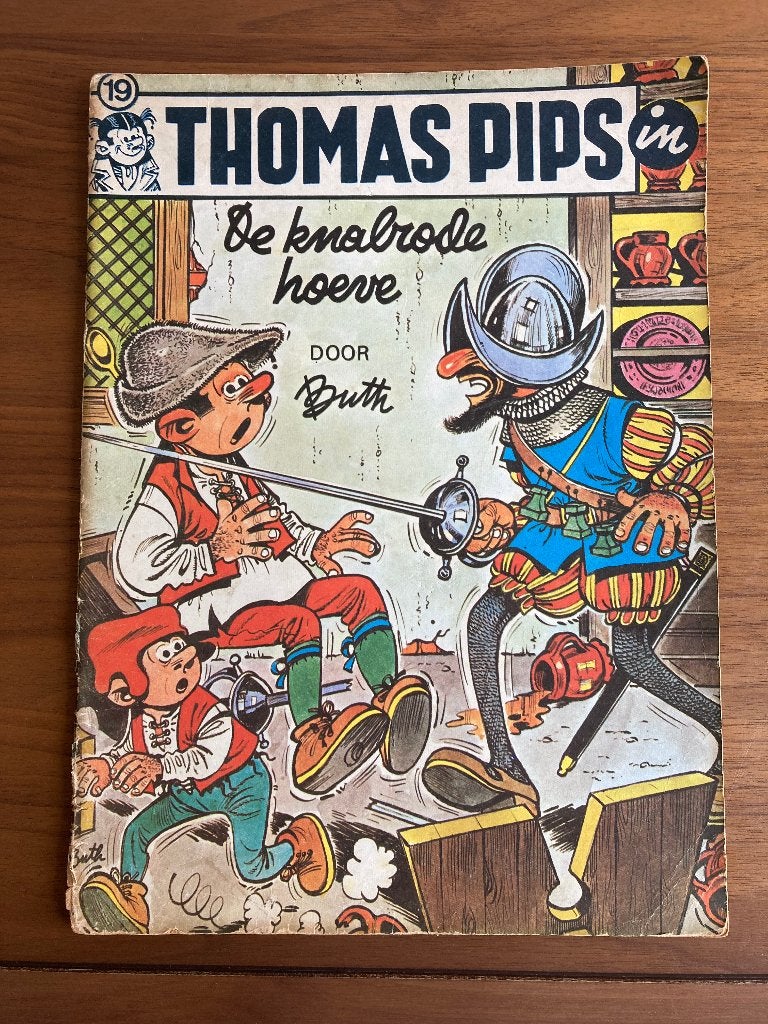 Thomas Pips - De knalrode hoeve (nr. 19), Boeken, Eén stripboek, Ophalen of Verzenden, Buth