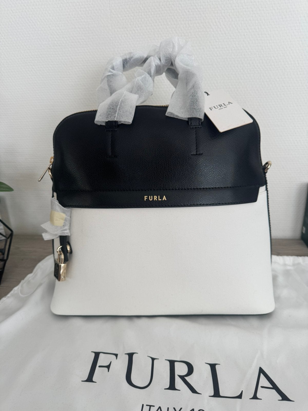 Furla handtas, Ophalen of Verzenden, Nieuw, Wit, Handtas