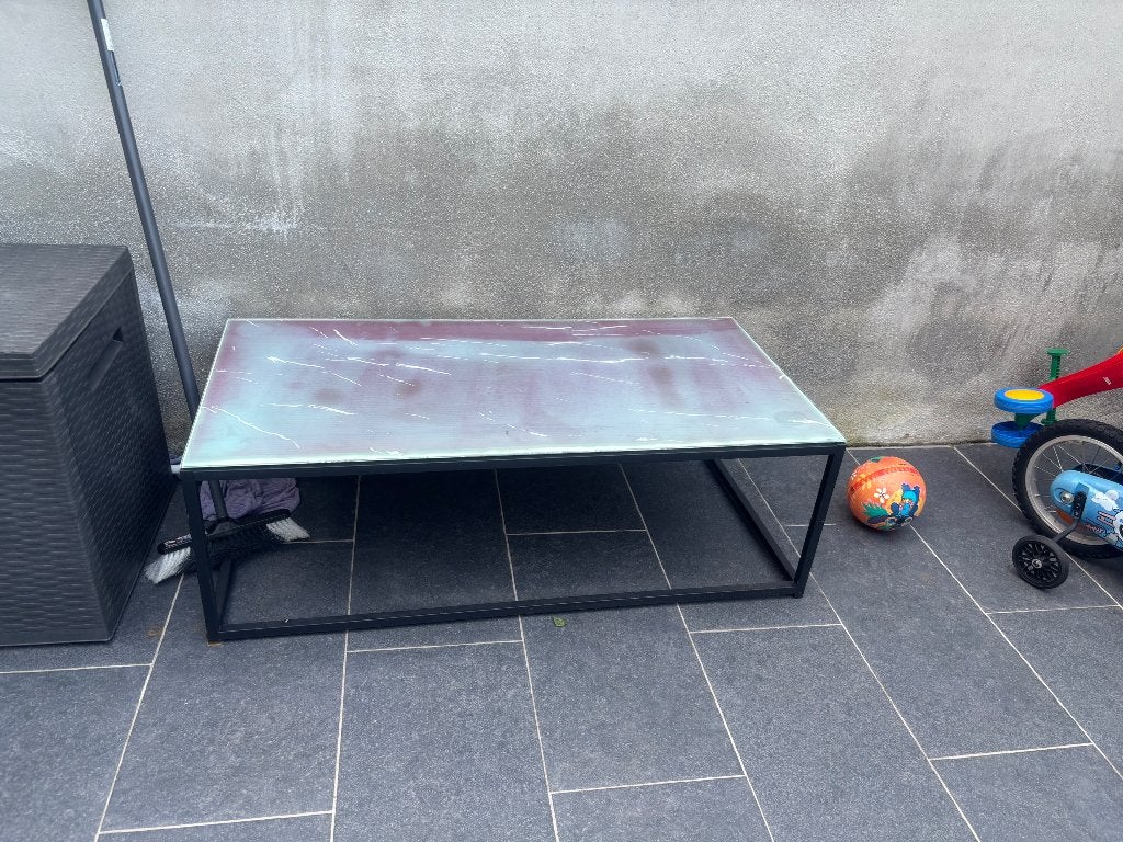 Gratis salontafel, Ophalen, Gebruikt
