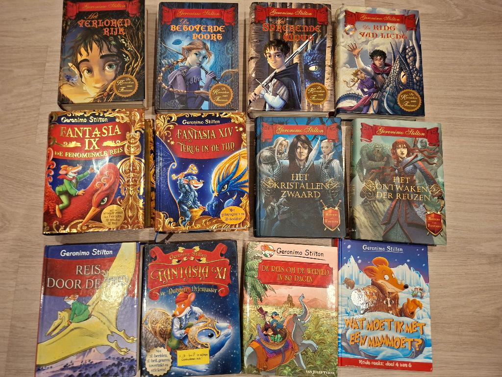 Geronimo Stilton boeken, Ophalen, Gelezen, Geronimo Stilton, Fictie