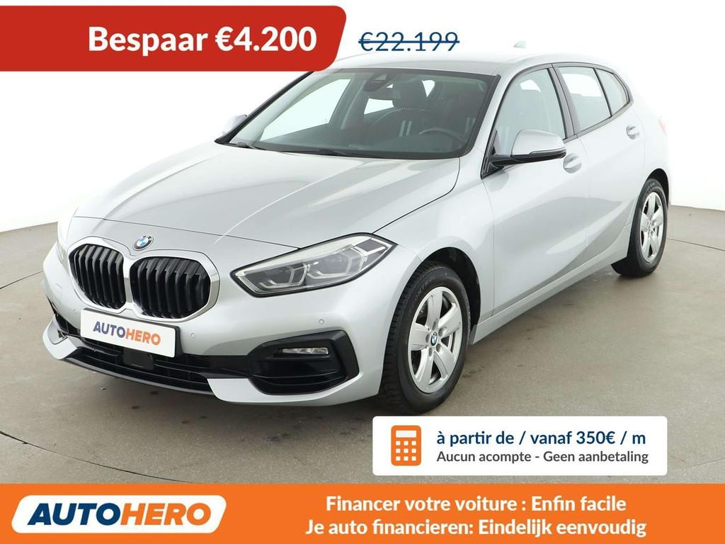 BMW 1 Serie 118 118i Sport Line (bj 2020, automaat), Auto's, 1 Reeks, Gebruikt, 5 deurs, Adaptive Cruise Control