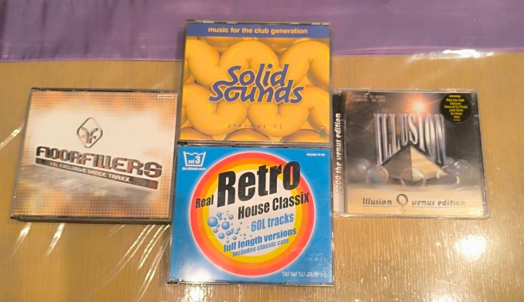 Retro House Classix,Solid Sounds 1,Illusion Venus Edition..., Ophalen