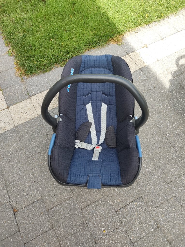 Kinderwagen, Gebruikt, Verstelbare duwstang, Quinny, Ophalen