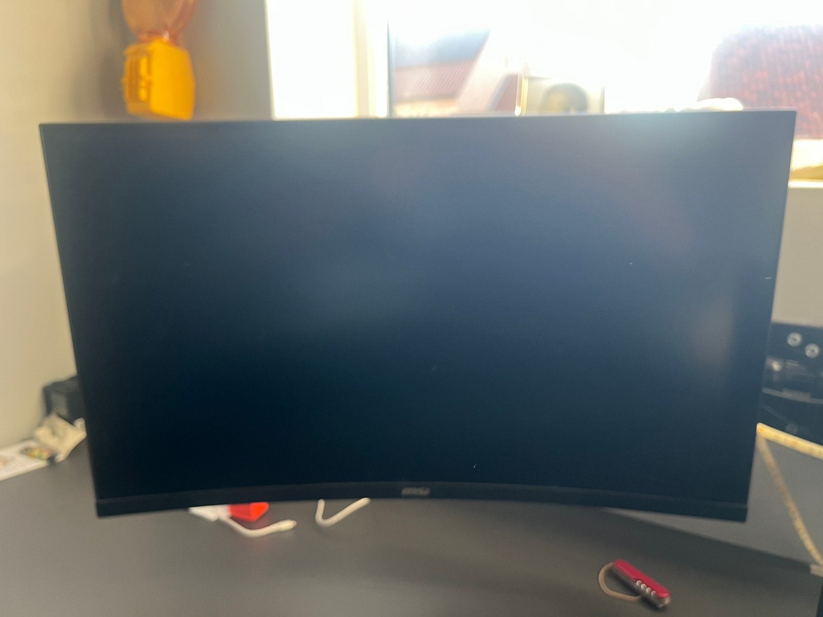 MSI Optix MAG322CQR 32” Curved Gaming Monitor 165Hz WQHD, Gaming, VA, Comme neuf, Enlèvement
