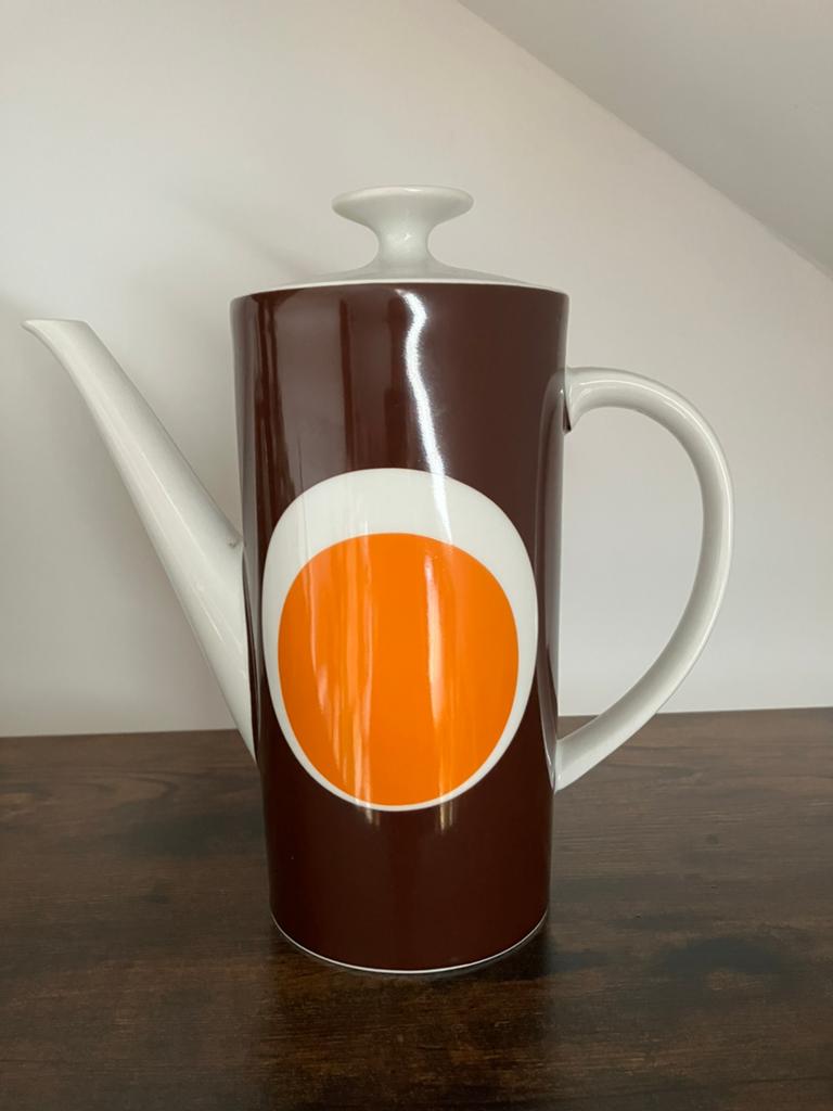 Koffiekan Winterling bavaria bruin oranje, Enlèvement ou Envoi