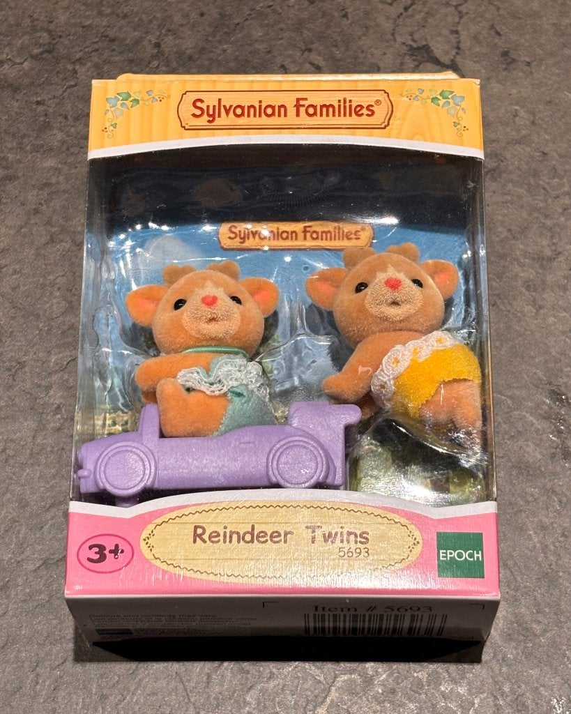 Sylvanian Families Reindeer Twins, Kinderen en Baby's, Ophalen of Verzenden, Nieuw, Poppenhuispop