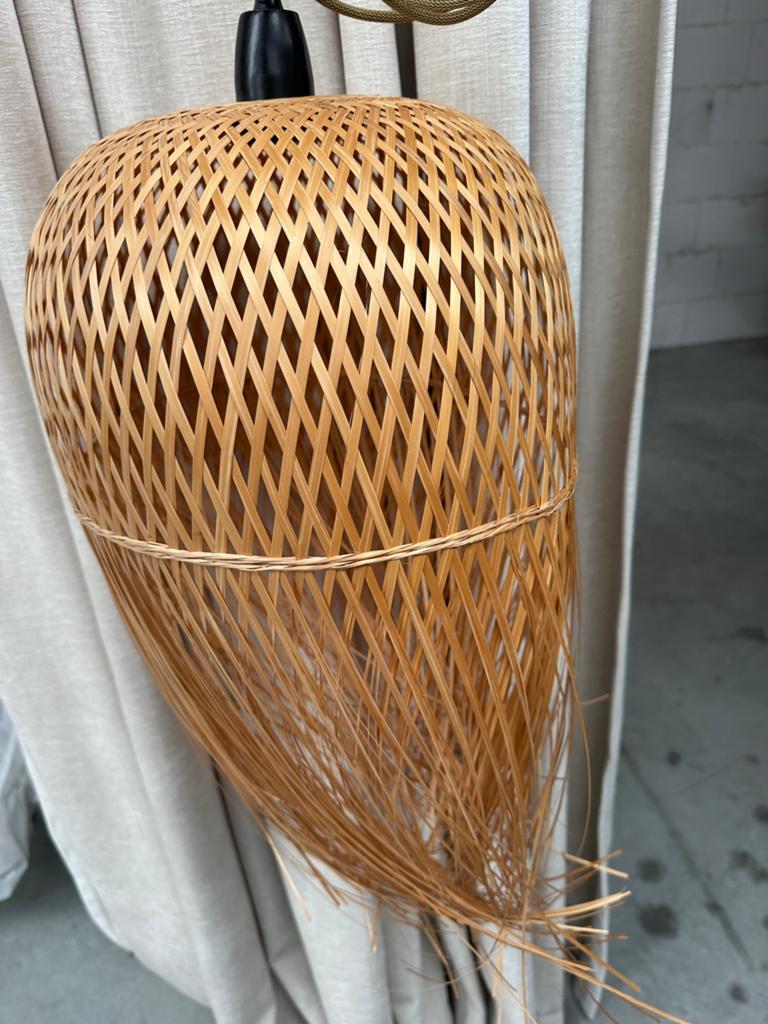 Hanglamp riet, Ophalen, Zo goed als nieuw