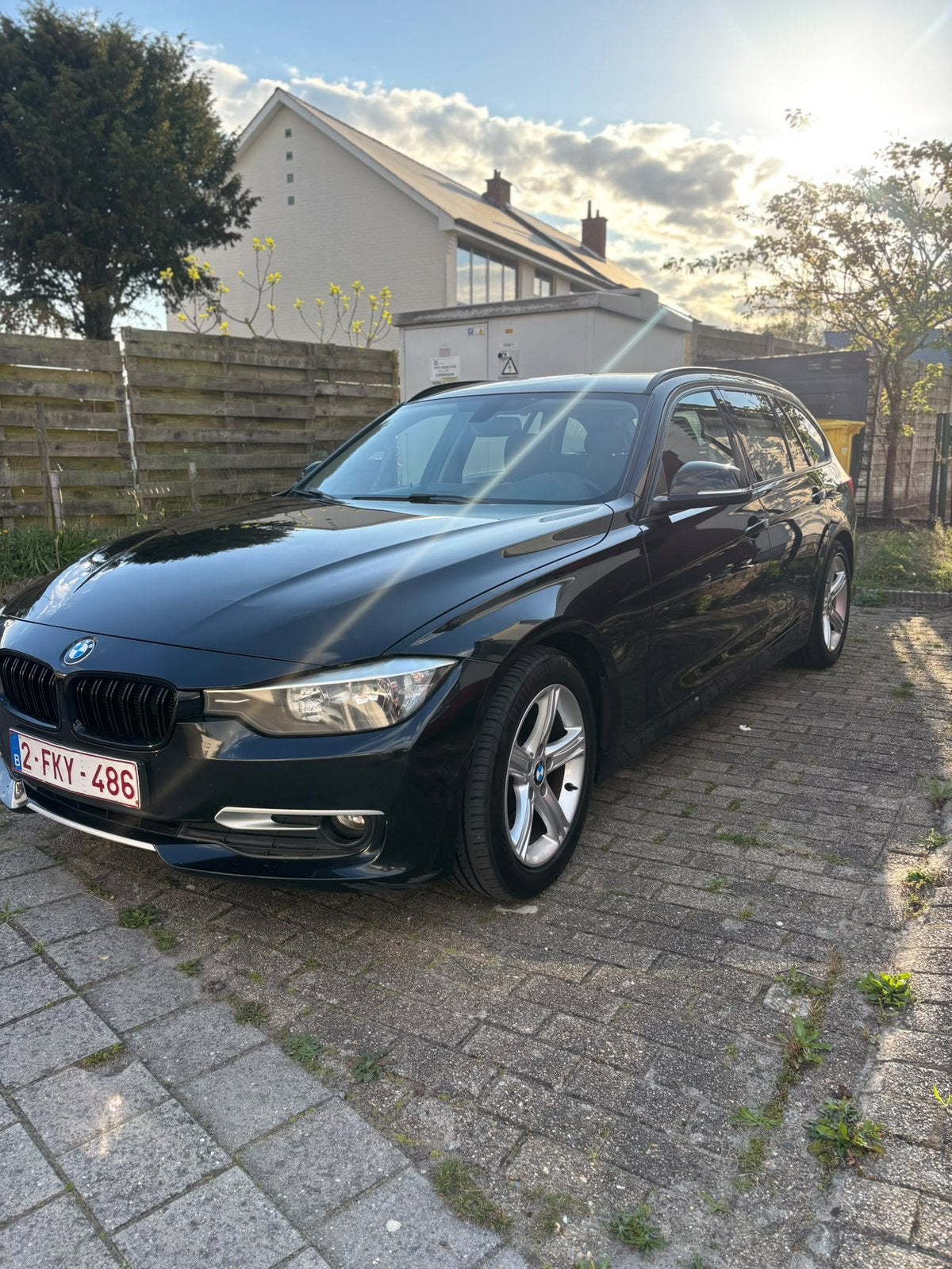 BMW318d, Autos, Euro 5, Achat, Boîte manuelle, Noir