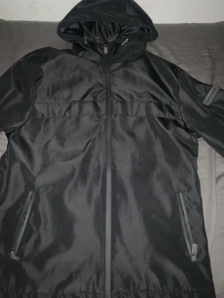 Lacoste jas, Ophalen of Verzenden, Zo goed als nieuw, Maat 46 (S) of kleiner, Zwart