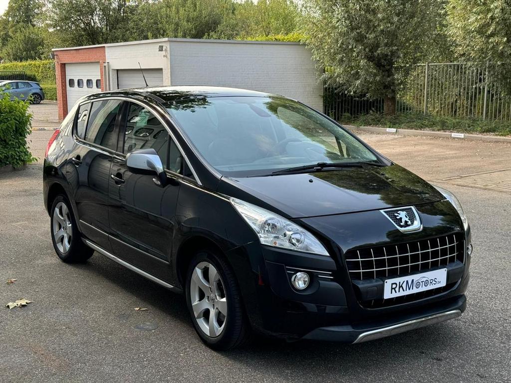 Peugeot 3008 benzine te koop, Auto's, Peugeot, Voorwielaandrijving, Euro 5, Zwart, 4 cilinders