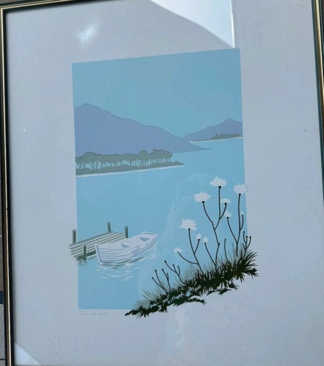 Impression artistique encadrée Piccolo Molo (), Enlèvement ou Envoi