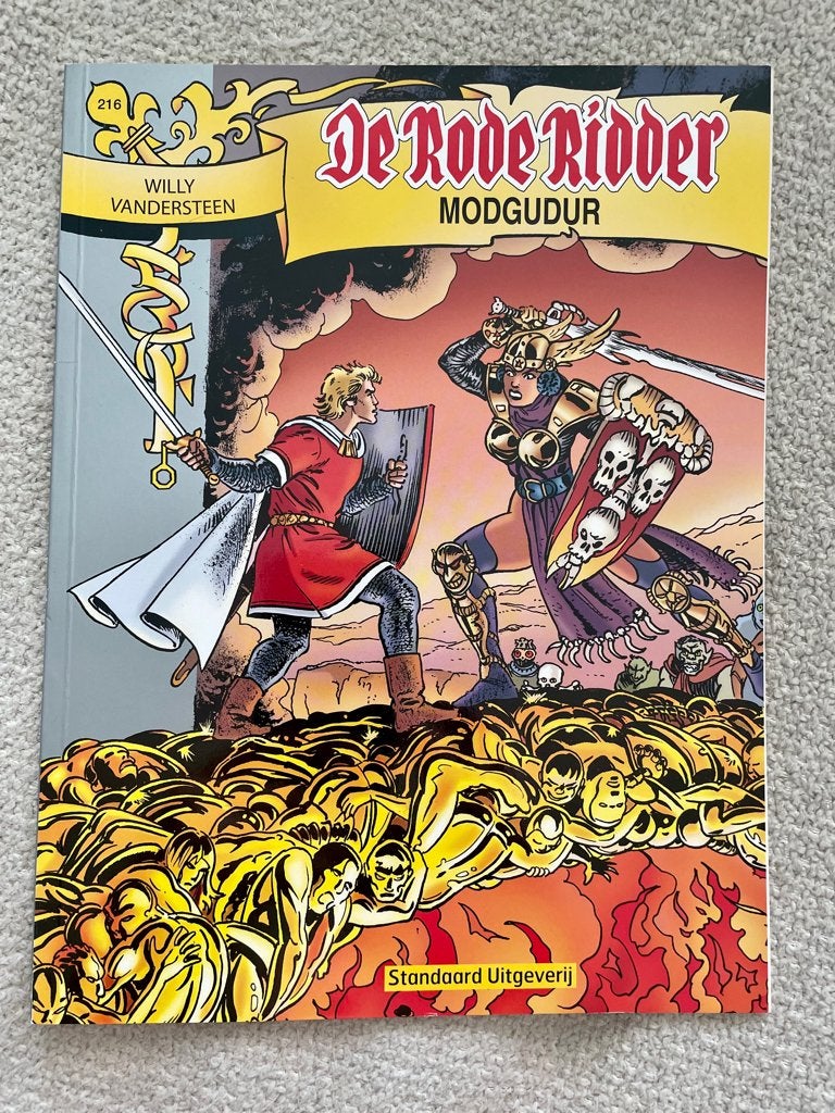 De rode ridder | 216. Modgudur, Martin Lodewijk & Claus, Une BD, Utilisé, Envoi