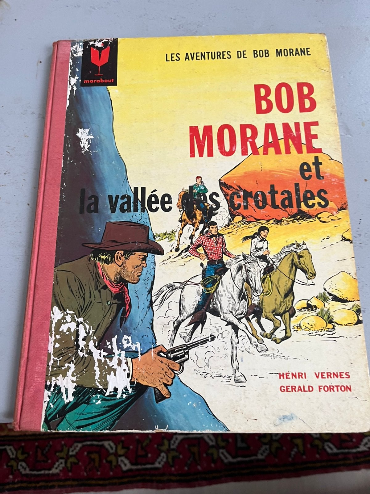Bob Morane et La vallée des crotales, Une BD, Enlèvement ou Envoi, Utilisé