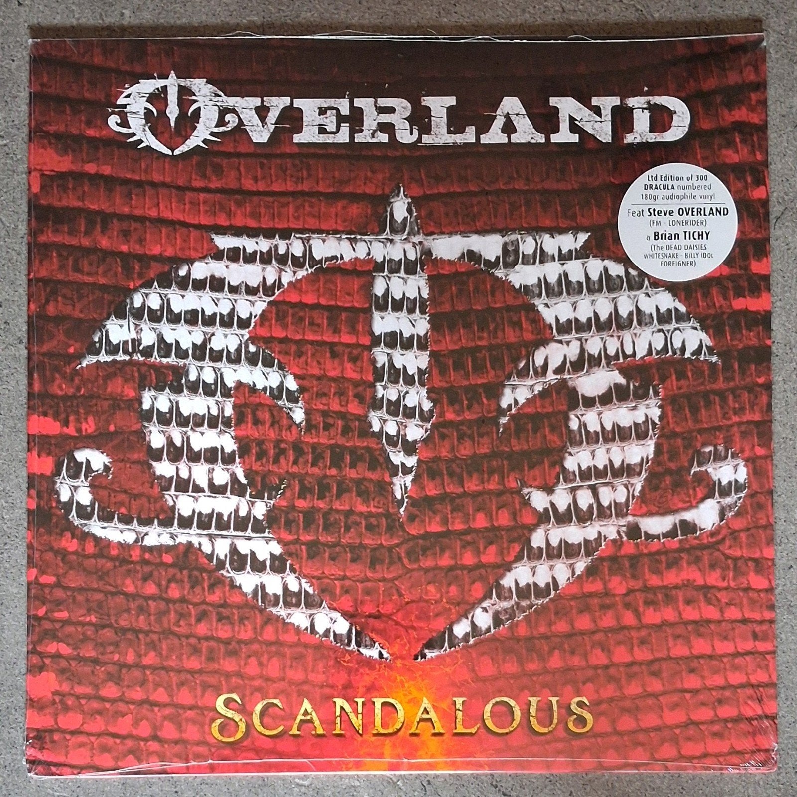 Overland: Scandalous (LP) new sealed, LP, Enlèvement ou Envoi, Scellé, Neuf, dans son emballage