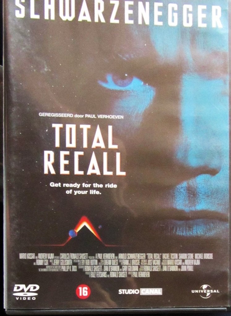 DVD ACTIE- TOTAL RECALL (ARNOLD SCHWARZENEGGER), Enlèvement ou Envoi, Anglais, Tous les âges, Thriller d'action