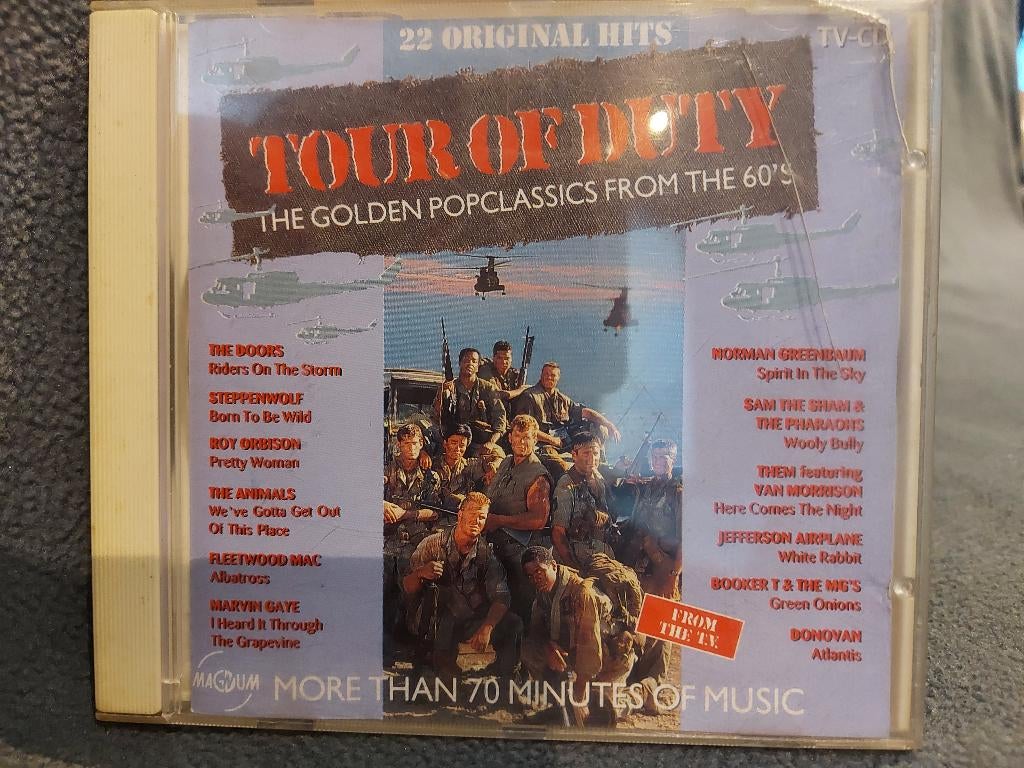 Tour of duty 1 à 4 (4 cd's), CD & DVD, CD | Compilations, Utilisé, Pop, Enlèvement